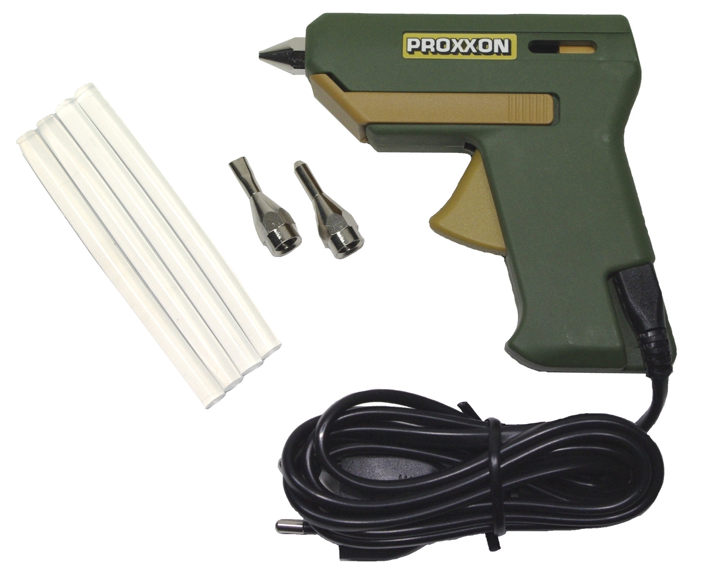 PROXXON 28192 Heißklebepistole HKP 220 inkl. 4 Sticks 230 Volt