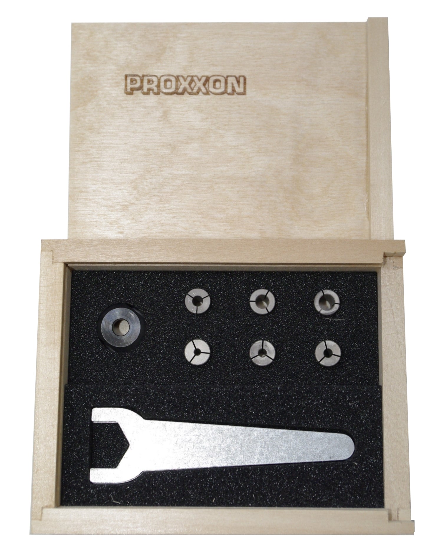 PROXXON 28200 Satz Spannzangen max. Ø6mm für TBH 28124 & BFW 40/e 20165