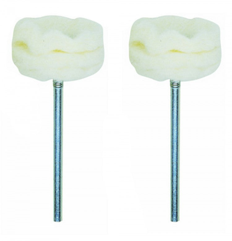 PROXXON 28299 Filzpolierscheibe Ø22mm - 2 Stück/Packung