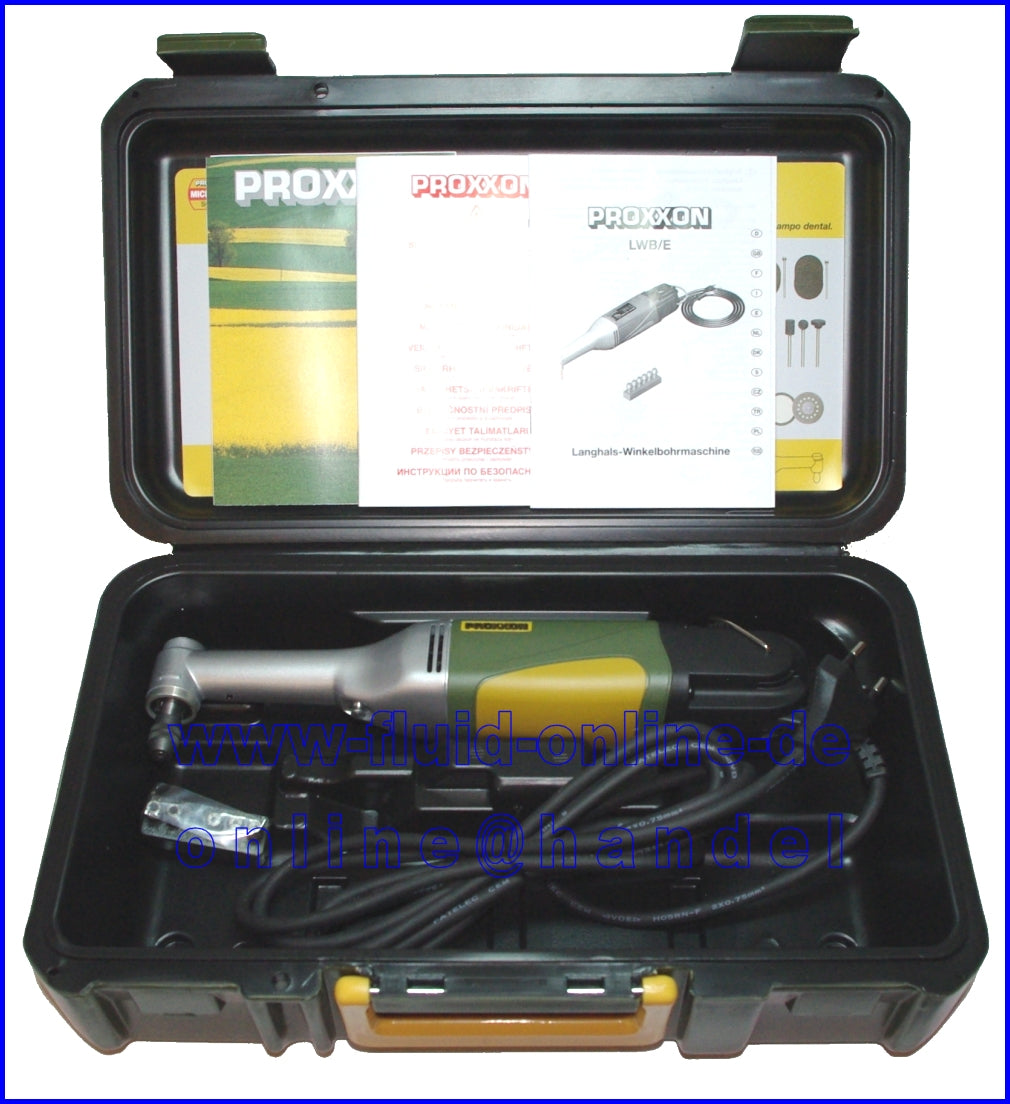 PROXXON 28492 Langhals-Winkelbohrmaschine LWB/E 230 Volt