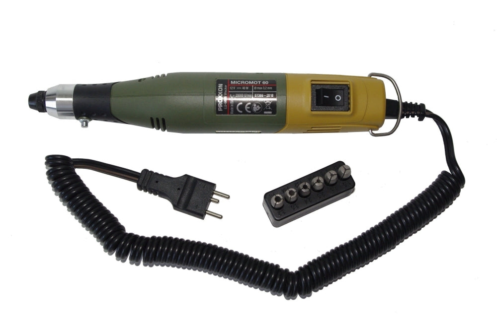 PROXXON 28500 Bohr- und Fräsgerät MICROMOT 60 ohne Drehzahlregelung