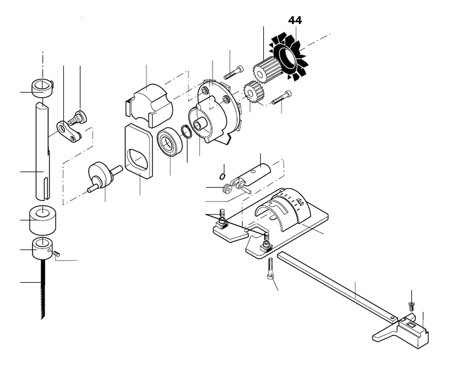 PROXXON 28530-44 Lüfterrad für Super-Stichsäge STS/E Stichsäge SS 230/E 230 Volt