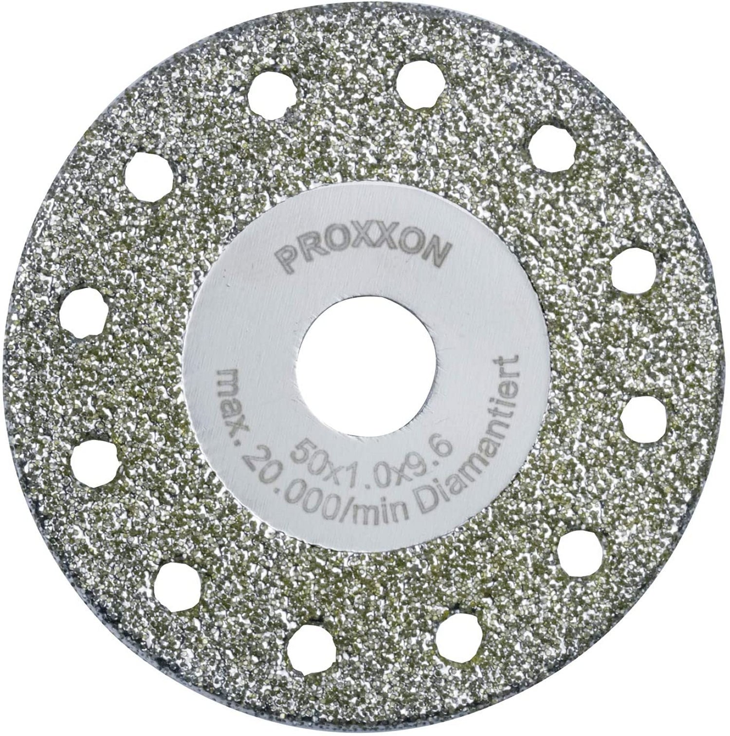 PROXXON 28557 diamantierte Trenn- und Polierscheibe Ø50 x 10mm für LWS 28547 29815 29817