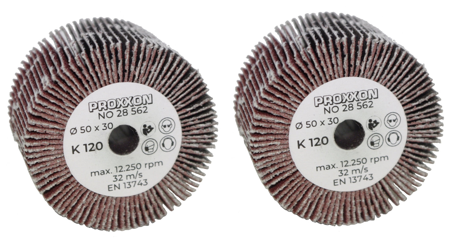 PROXXON 28562 Schleifmopwalze Korn 120 für WAS/E und WAS/A