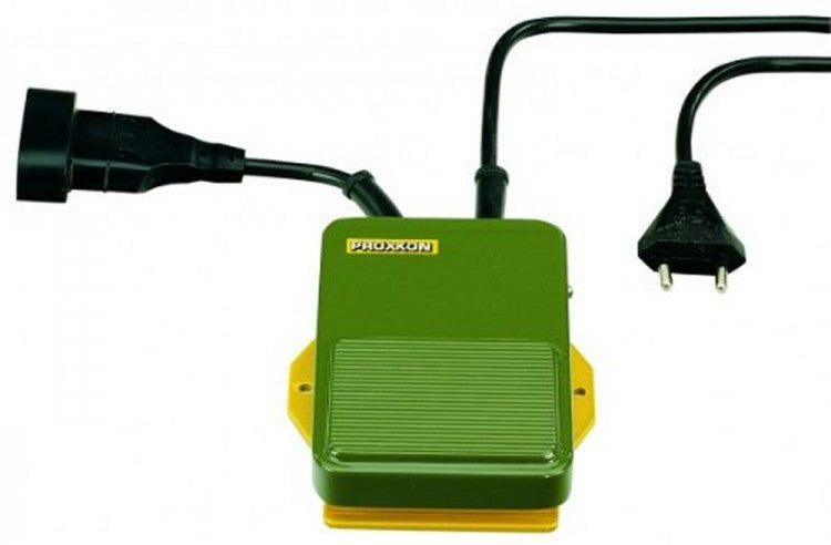 PROXXON 28700 Fußschalter FS für Geräte mit 230 Volt Eurostecker (flach)