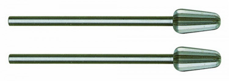 PROXXON 28723 Konusfräser aus Wolfram-Vanadiumstahl Ø6 mm, 2 Stück
