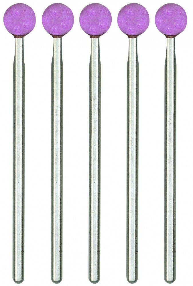 PROXXON 28772 Edelkorund Schleifkörper Form Kugel 5 Stück / Packung