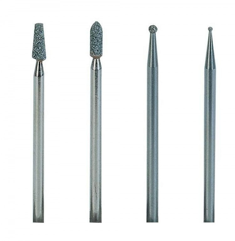 PROXXON 28920 Werkzeugsatz zur Glasbearbeitung / Glasgravur 4-teilig