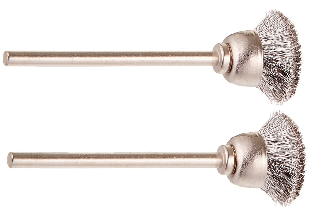 PROXXON 28957 Topfbürsten Edelstahl Ø13mm 2 Stück