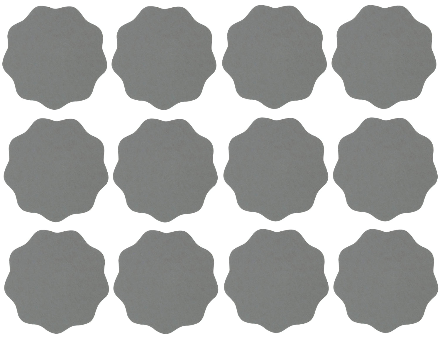 PROXXON 29084 Wellenrandscheibe Korn 2500 Ø30mm 12 Stück/Packung