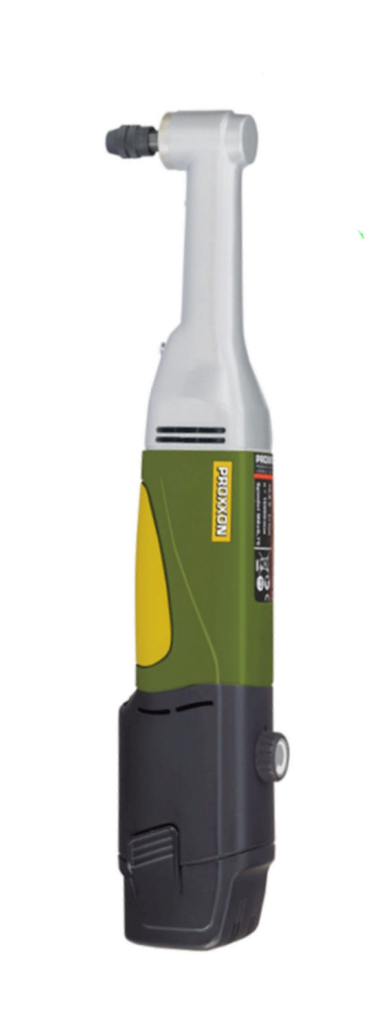 PROXXON 29805 AKKU Langhals Winkelbohrmaschine LWB/A inkl. Akku Ladegerät Einsatzwerkzeuge