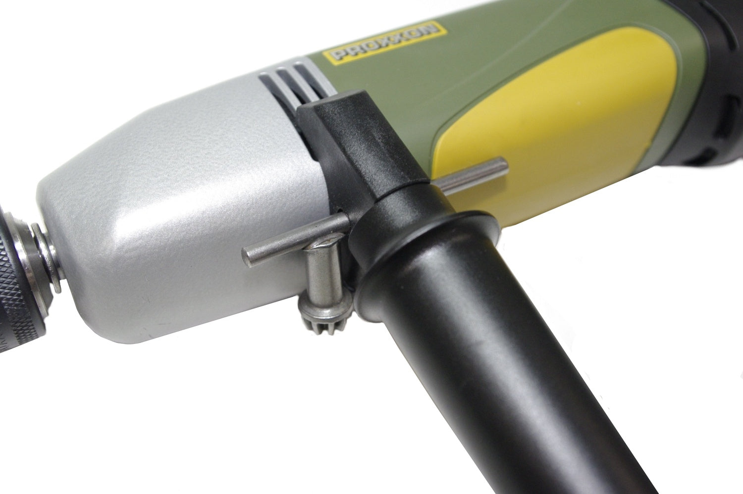 PROXXON 29852 AKKU Industrie Geradschleifer IGS/A mit Stahldraht-Rundbürste OHNE Akku und Ladegerät