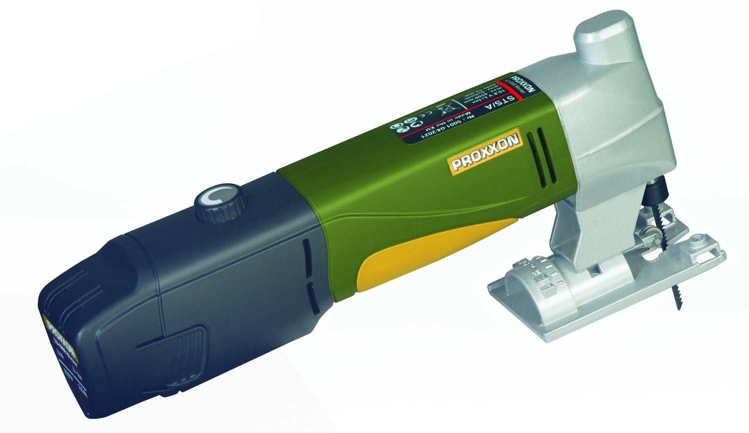 PROXXON 29855 Akku Stichsäge STS/A mit Supercut-Sägeblättern Akku Ladegerät
