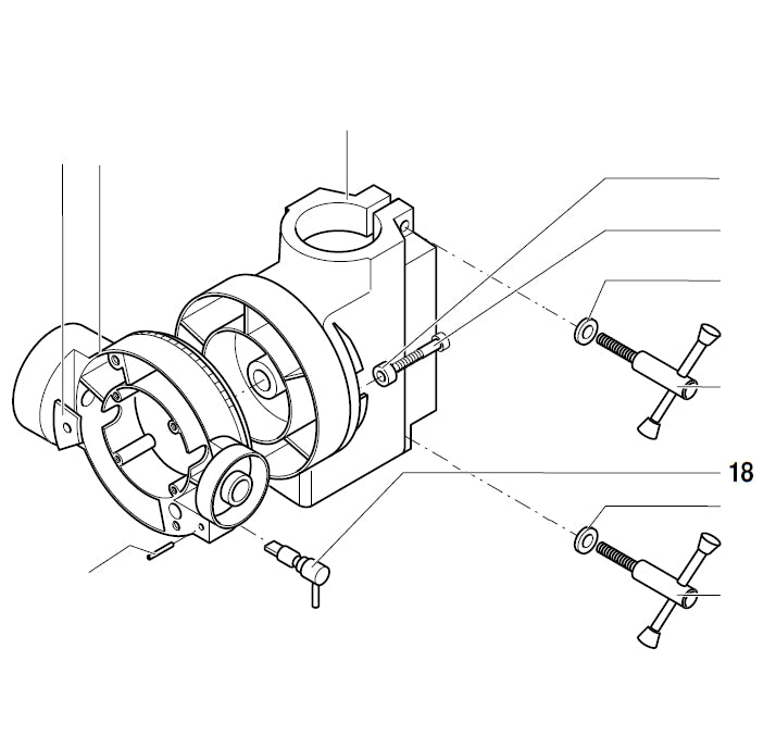 PROXXON 20000-18 Umschalter Bohren-Fräsen für Bohr- und Fräsbank BFB2000
