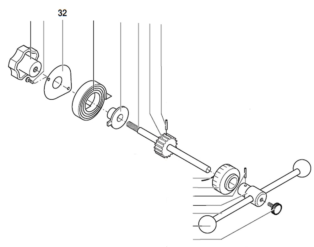 PROXXON 20000-32 Gehäusedeckel für Bohr- und Fräsbank BFB2000