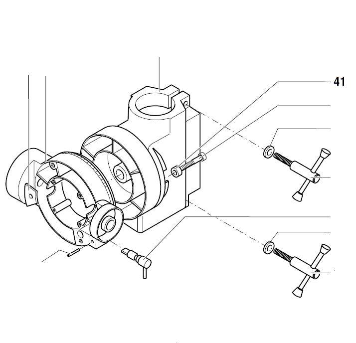 PROXXON 20000-41 Scheibe für Bohr- und Fräsbank BFB2000