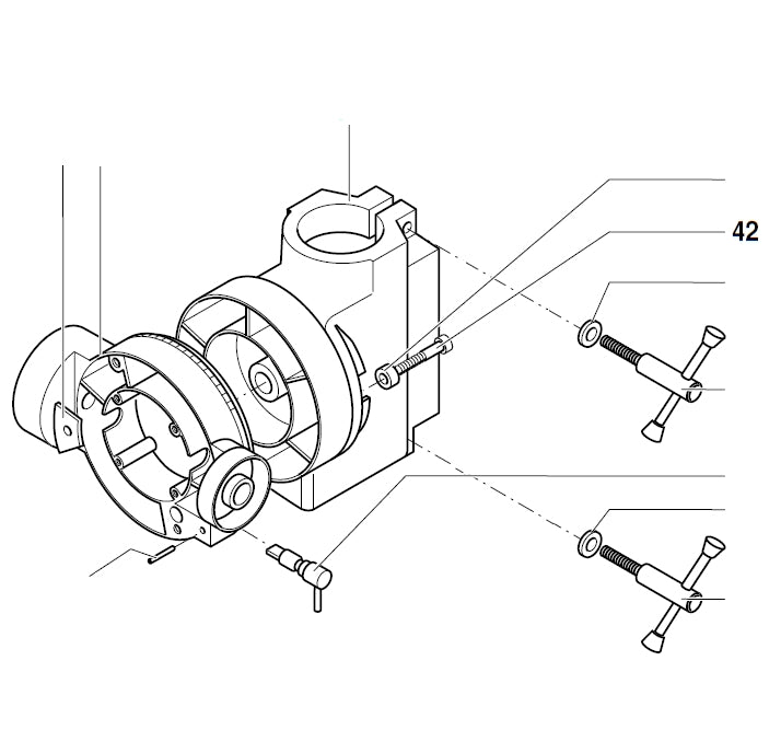 PROXXON 20000-42 Innensechskantschraube für Bohr- und Fräsbank BFB2000