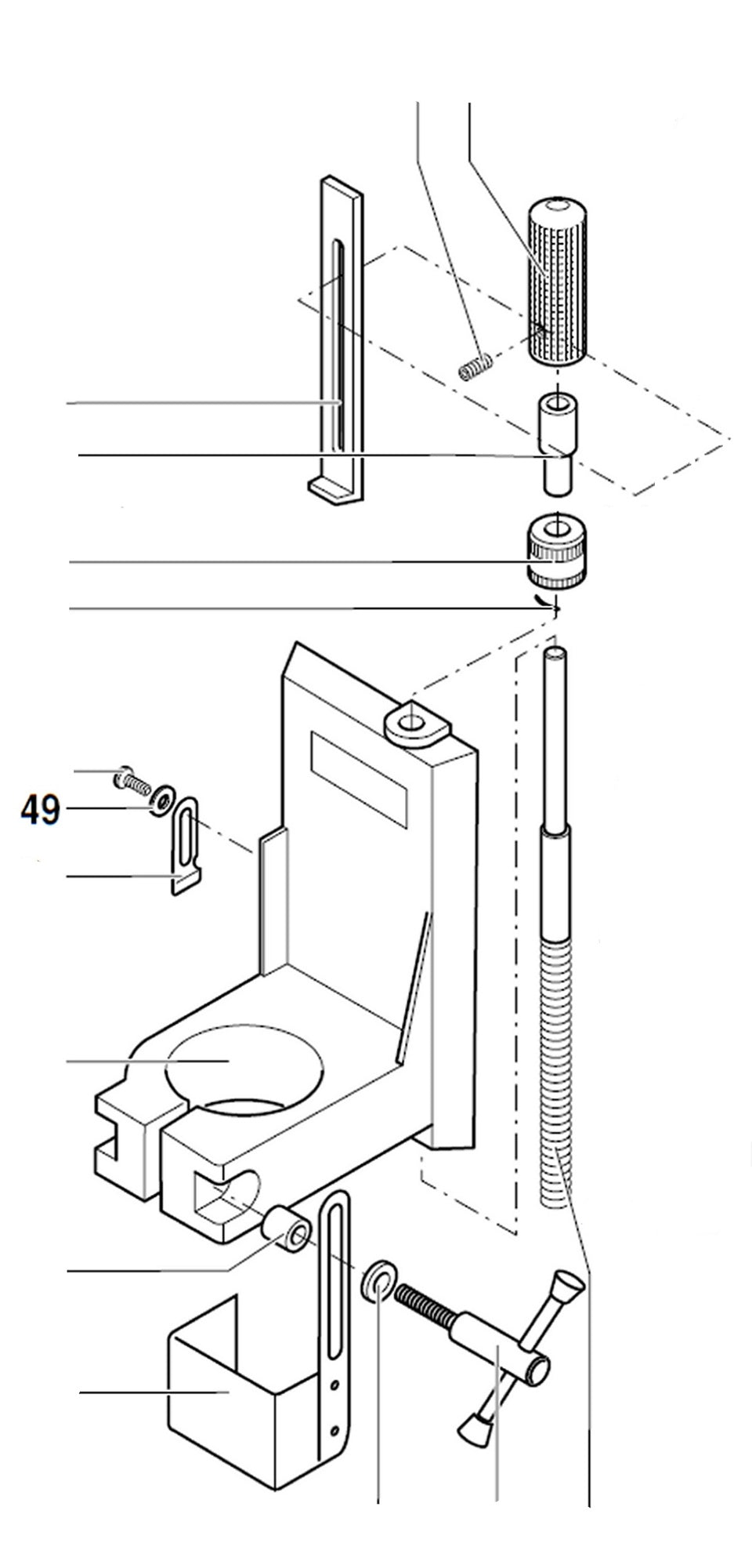PROXXON 20000-49 Unterlegscheibe für Bohr- und Fräsbank BFB2000