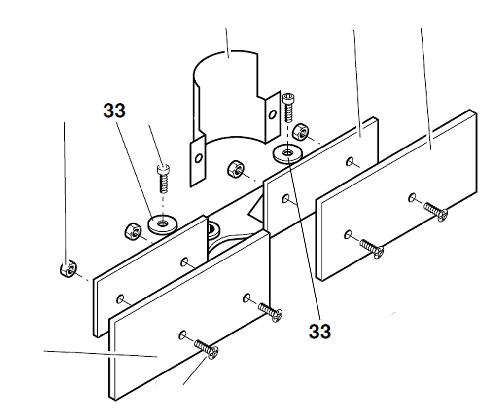 PROXXON 20150-33 Scheibe für Kreuztisch KT150