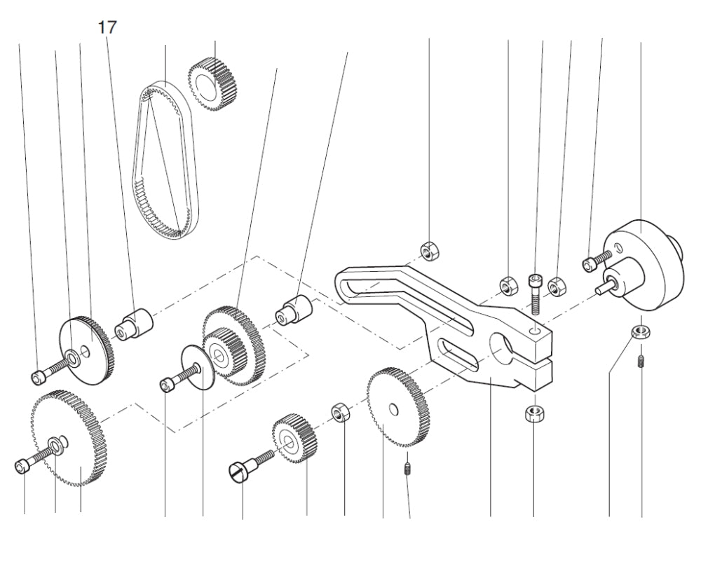 PROXXON 24004-00-17 Buchse für Drehmaschine PD 230/E