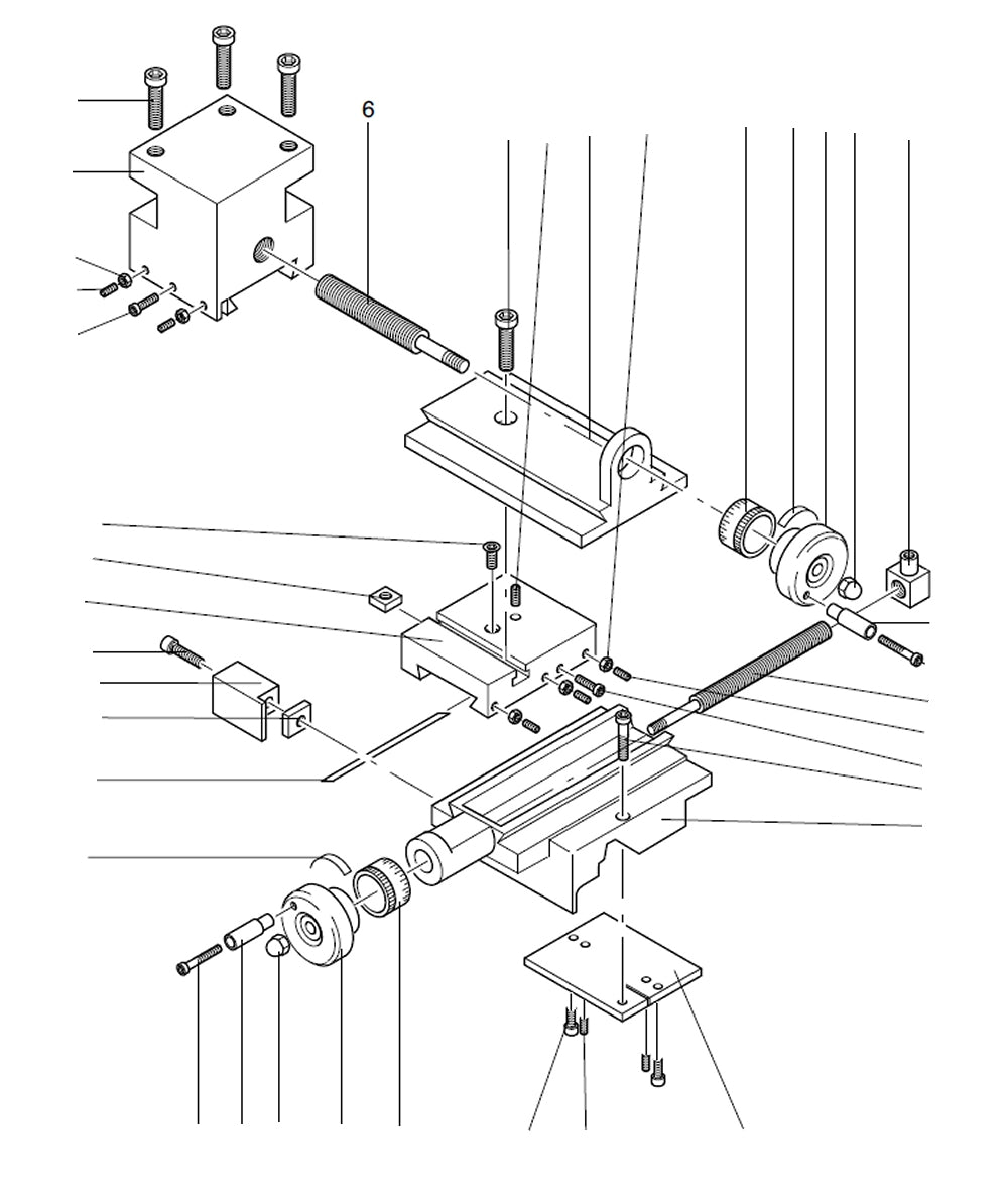PROXXON 24004-03-06 Spindel für Drehmaschine PD 230/E