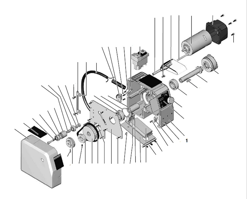 PROXXON 24150-01-01 Spindelstock für FD 150/E