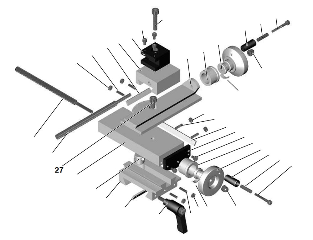 PROXXON 24150-03-27 Schraube für FD 150/E