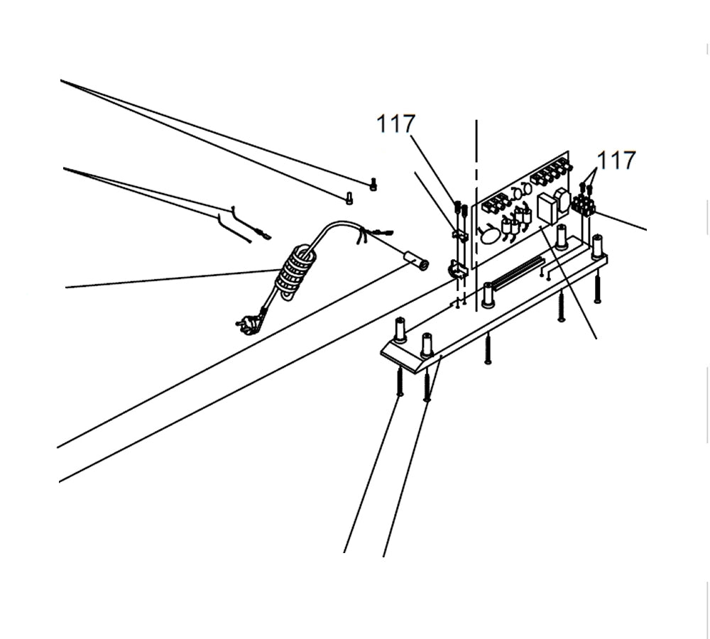 PROXXON 27070-117 Schraube für Feinkreissäge FET