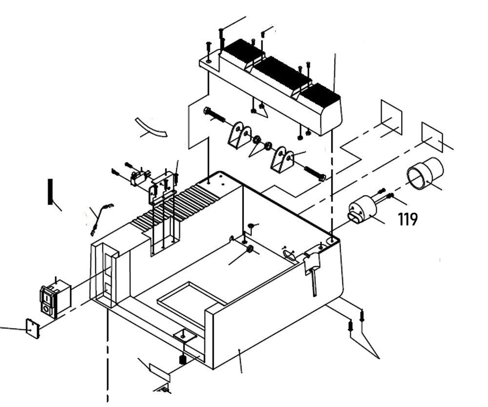 PROXXON 27070-119 Schraube für Feinkreissäge FET