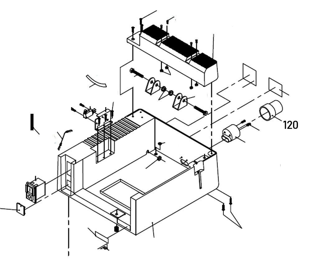 PROXXON 27070-120 Gummistutzen für Feinkreissäge FET
