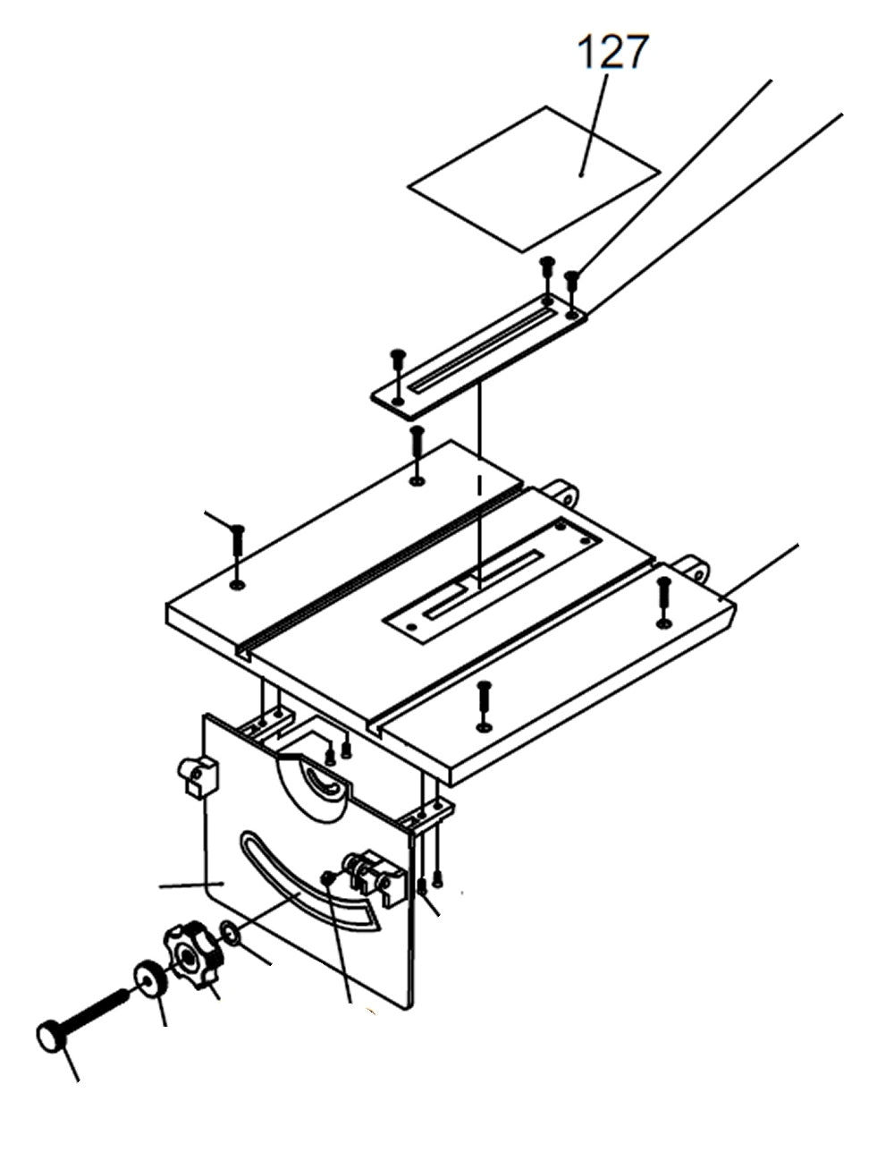 PROXXON 27070-127 Aufkleber "Transportsicherung" für Feinkreissäge FET