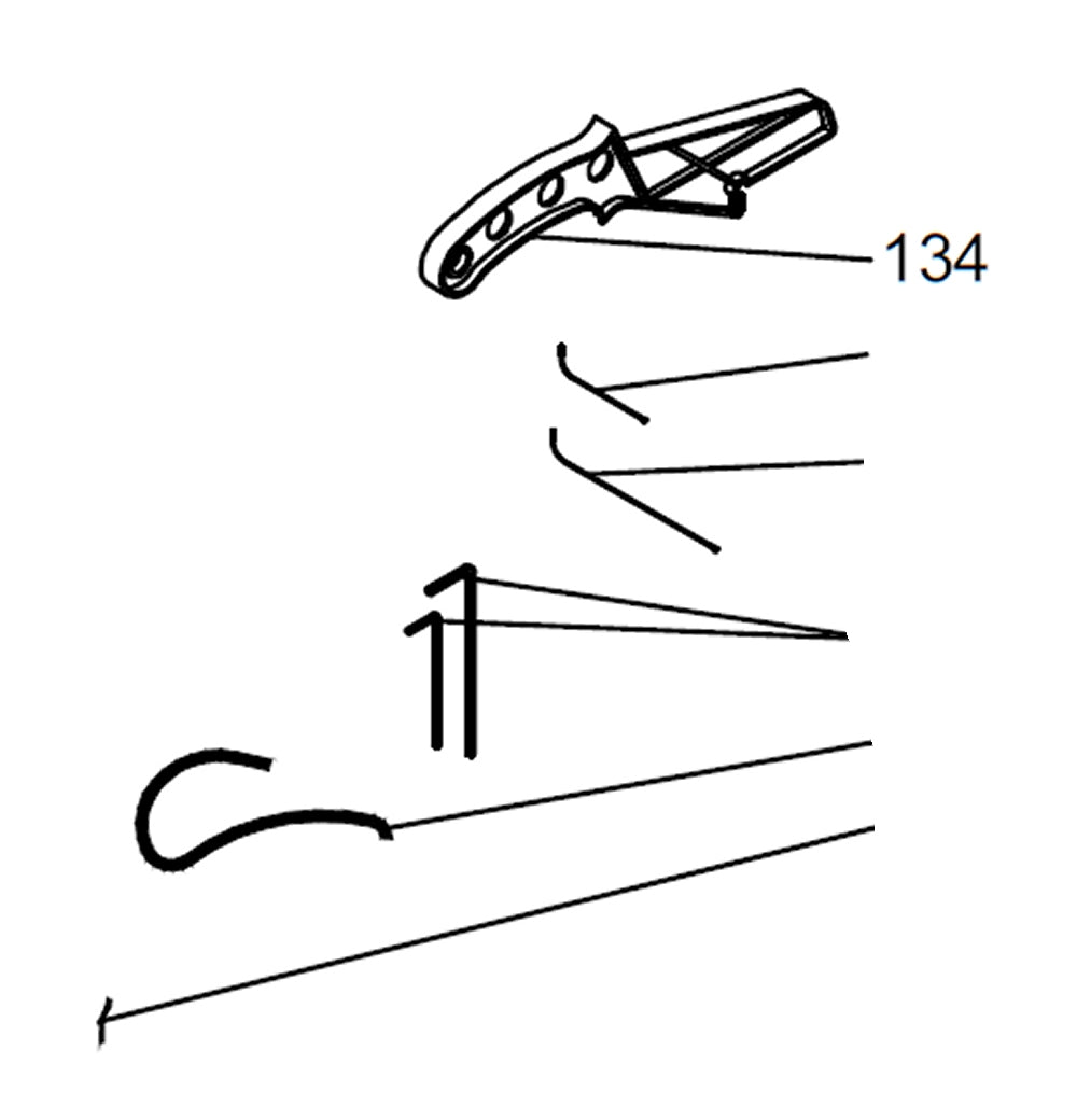 PROXXON 27070-134 Schiebestock für Feinkreissäge FET