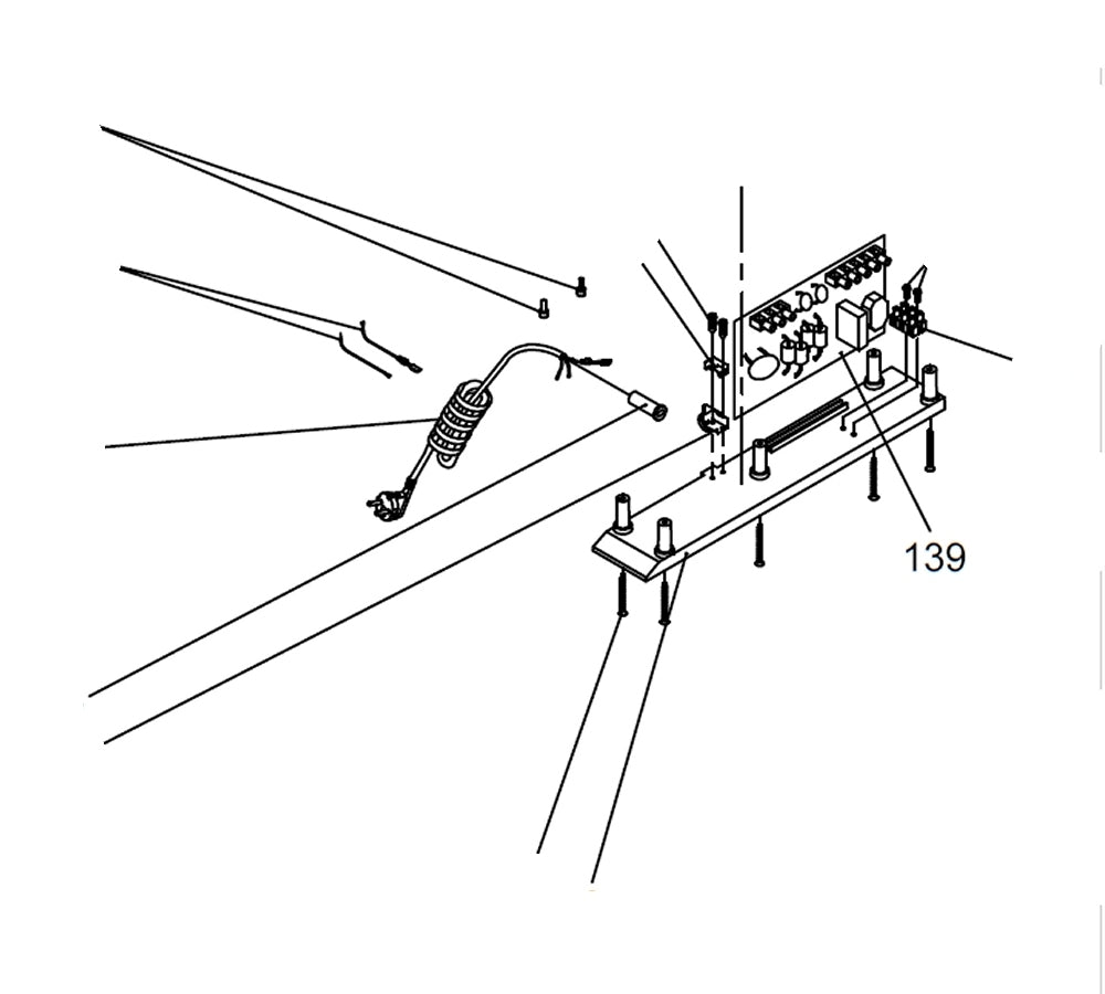 PROXXON 27070-139 / 27070-124 Platine für Feinkreissäge FET
