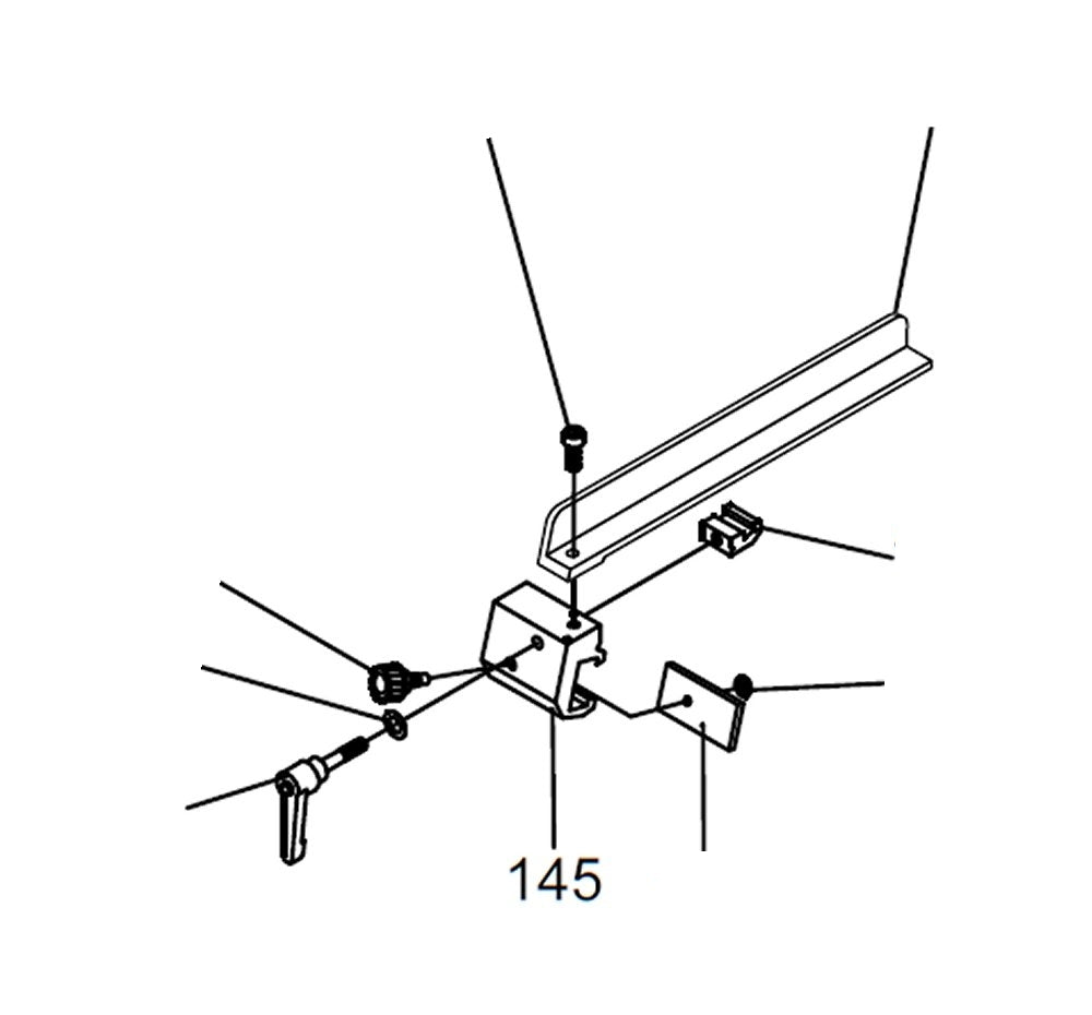 PROXXON 27070-145 27070-100 Klemmstück für Feinkreissäge FET