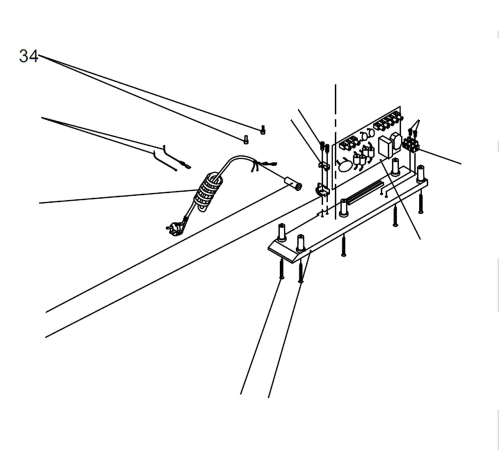 PROXXON 27070-34 Schraube für Feinkreissäge FET