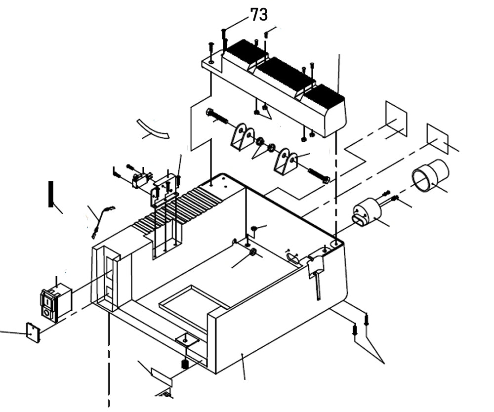 PROXXON 27070-73 Schraube für Feinkreissäge FET