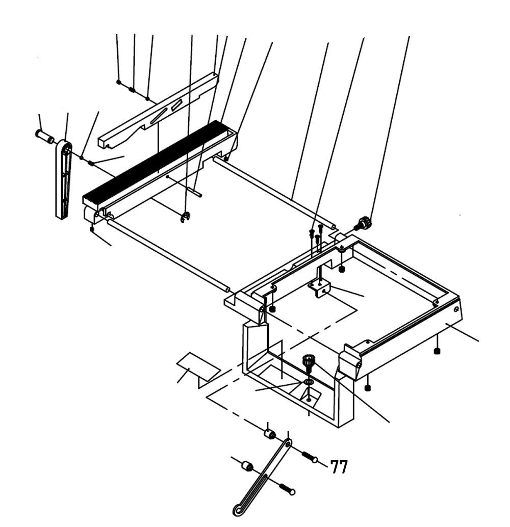 PROXXON 27070-77 Schraube für Feinkreissäge FET