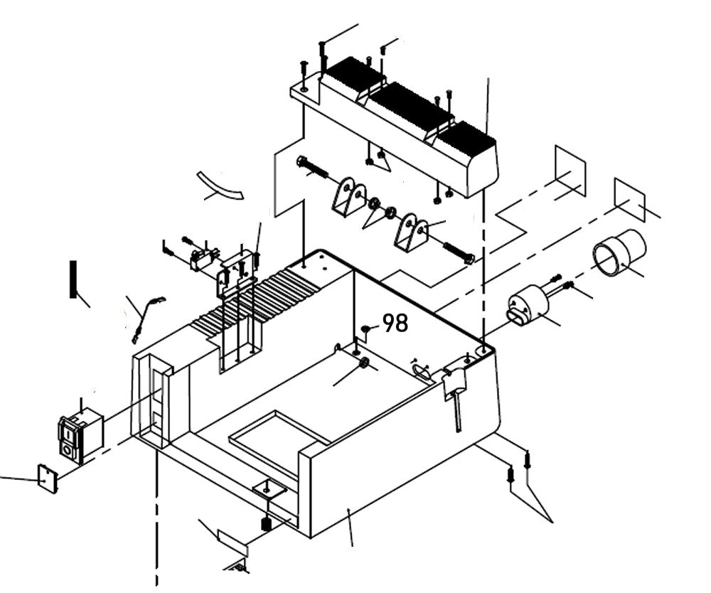 PROXXON 27070-98 Mutter für Feinkreissäge FET