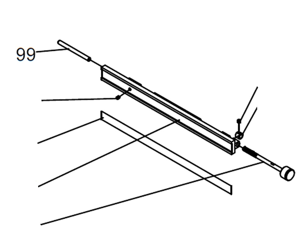 PROXXON 27070-99 Führungsstab Feinkreissäge FET