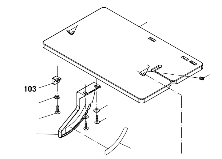 PROXXON 27094-103 Führung für Dekupiersäge DS460