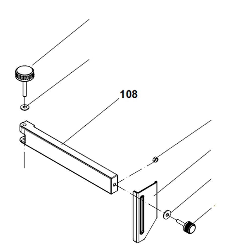 PROXXON 27094-108 Arm für Dekupiersäge DS460