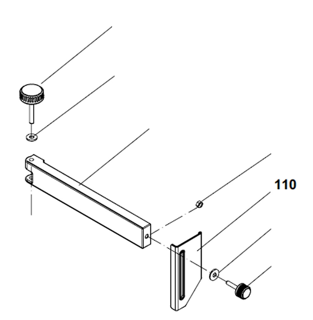 PROXXON 27094-110 Abdeckung / Sägeblattschutz für Dekupiersäge DS460