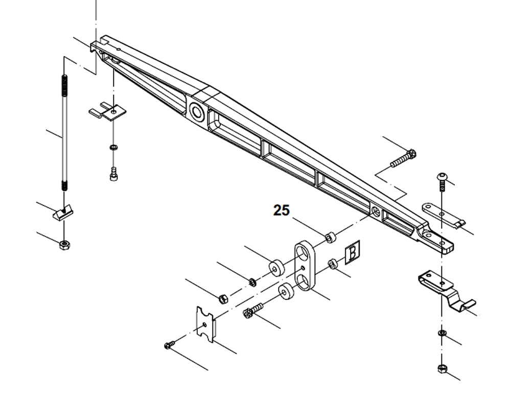 PROXXON 27094-25 Buchse für Dekupiersäge DS460