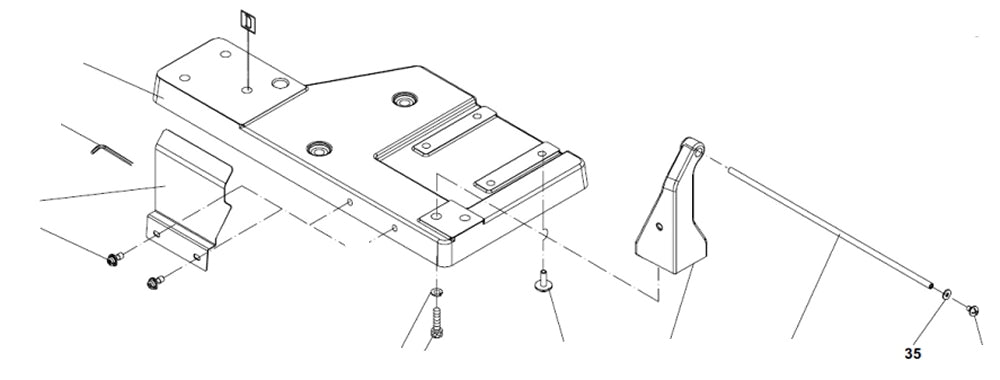 PROXXON 27094-35 Scheibe für Dekupiersäge DS460