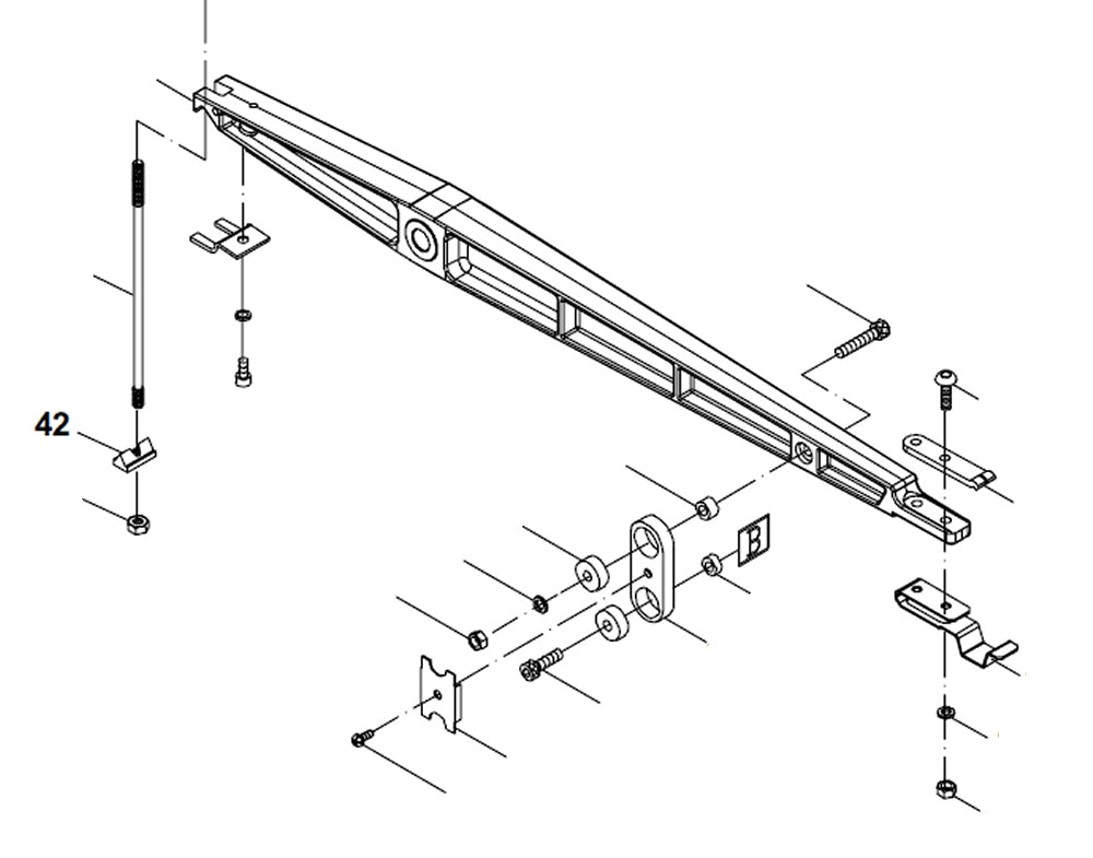 PROXXON 27094-42 Klemmstück unten für Dekupiersäge DS460