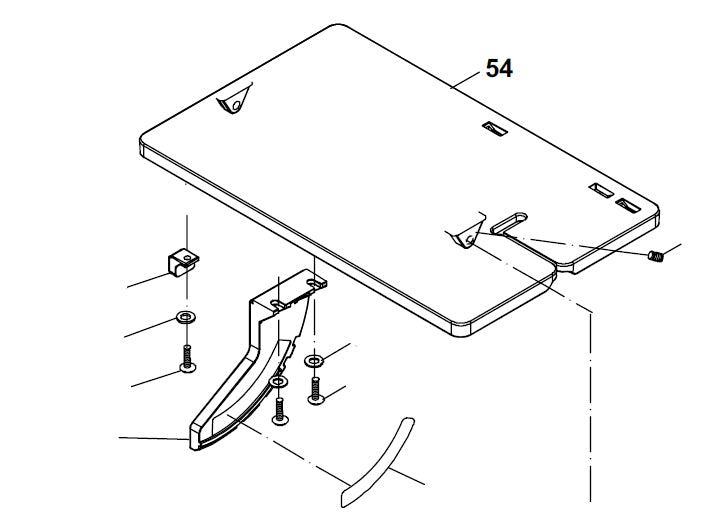 PROXXON 27094-54 Sägetisch für Dekupiersäge DS460