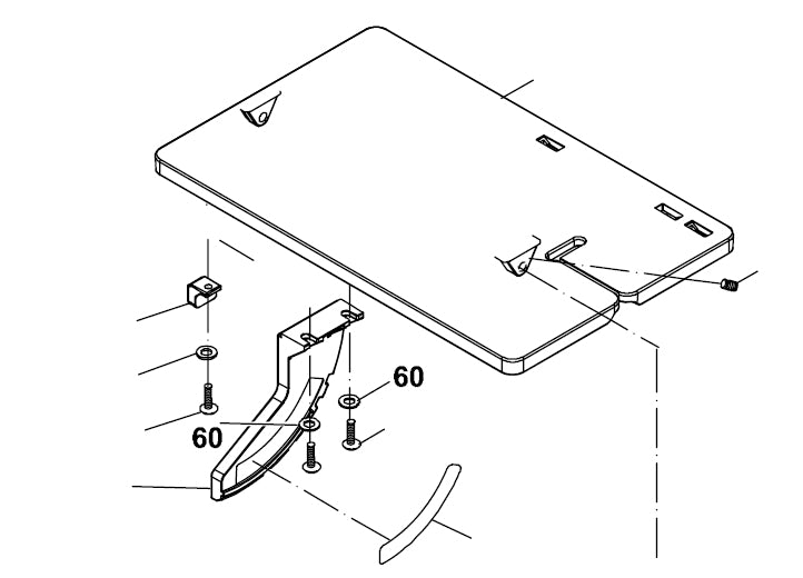 PROXXON 27094-60 Scheibe für Dekupiersäge DS460
