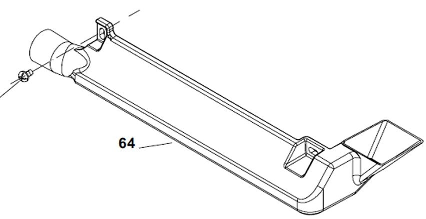 PROXXON 27094-64 Staubsaugstutzen für Dekupiersäge DS460