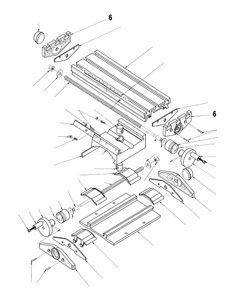 PROXXON 27100-06 Abdeckung oben für Micro-Koordinatentisch KT 70