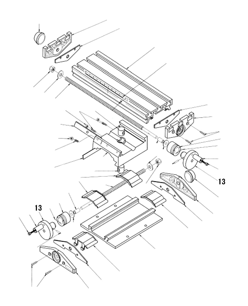 PROXXON 27100-13 Handrad für Micro-Koordinatentisch KT 70
